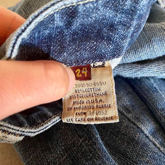 Vintage 7 FOR ALL MANKIND Studded Jeans - Picture 5 of 6